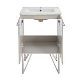 Swiss Madison Annecy 24" Bathroom Vanity in Mayhem Greige - SM-BV256EI - Backyard Provider