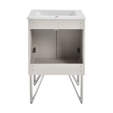 Swiss Madison Annecy 24" Bathroom Vanity in Mayhem Greige - SM-BV256EI - Backyard Provider