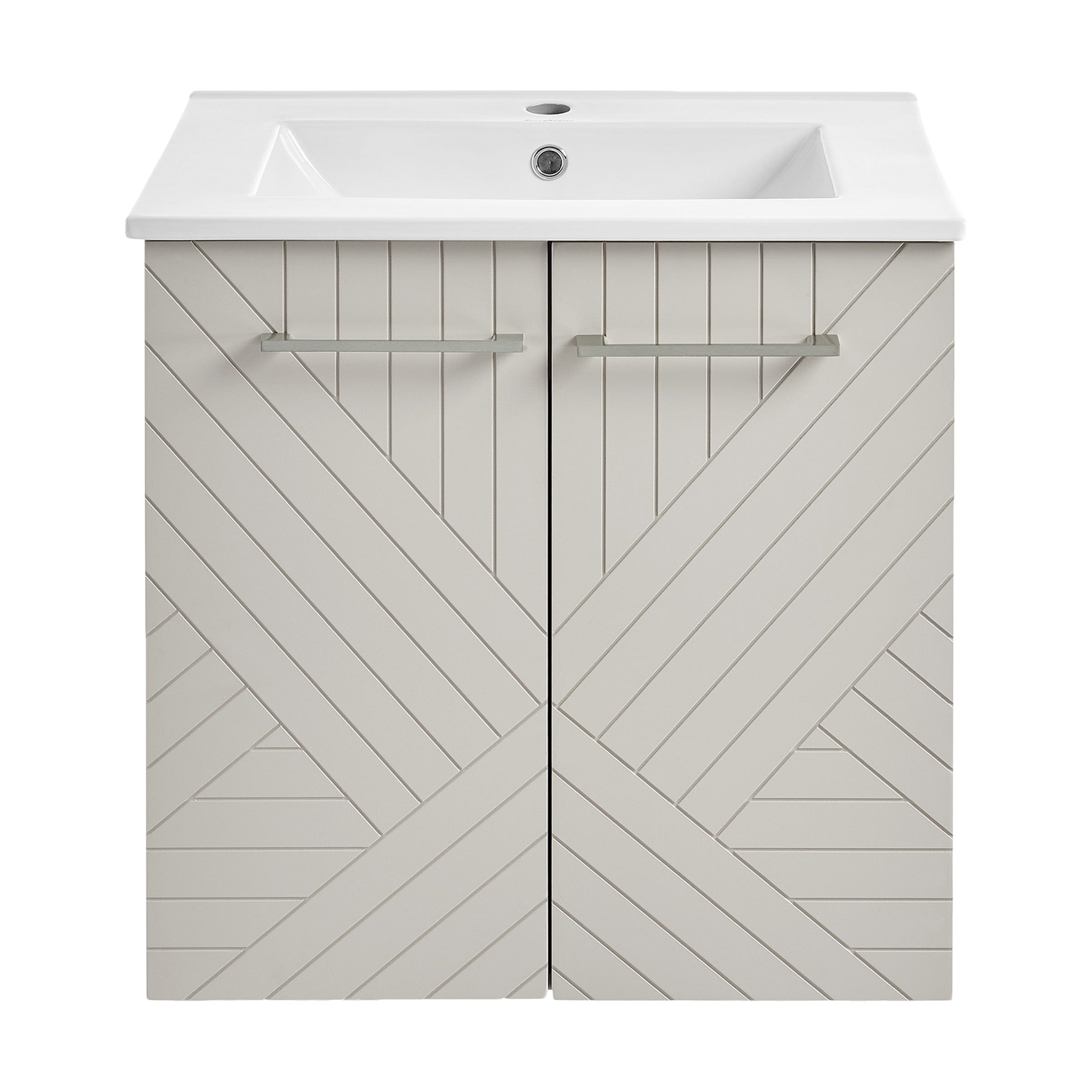 Swiss Madison Annecy 24" Bathroom Vanity in Mayhem Greige - SM-BV256EI - Backyard Provider