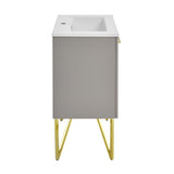 Swiss Madison Annecy 24" Bathroom Vanity in Diamond Grey - SM-BV257E - Backyard Provider