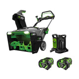 EGO Power+ 21" 56-Volt Cordless Snow Blower with Steel Auger with (2) 7.5Ah Batteries and Dual Port Charger Included - SNT2114