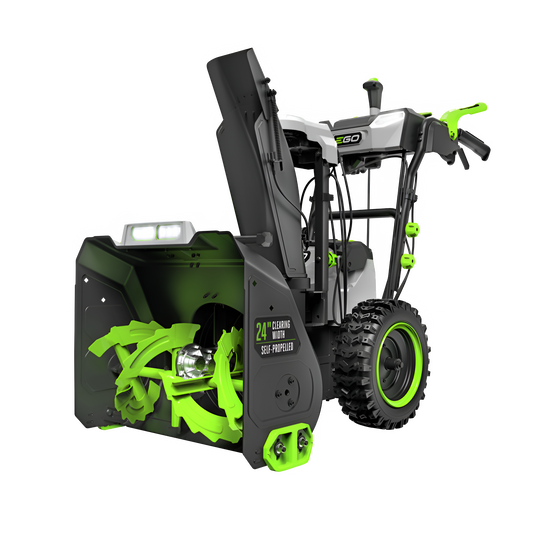 EGO Power+ SNT2416 POWER+ 24 in. Self-Propelled 2-Stage XP Snow Blower with Peak Power and 2 x 10.0 Ah Batteries and Dual Port Charger - SNT2416