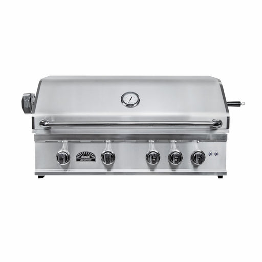 Sole Gourmet 38″ TR Series Build-in Grill with LED Controls - SO381BQRTRL