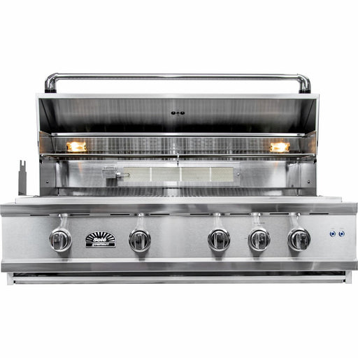 Sole Gourmet 42″ Luxury Series Build-in Grill with LED Control Lighting - 421BQRL