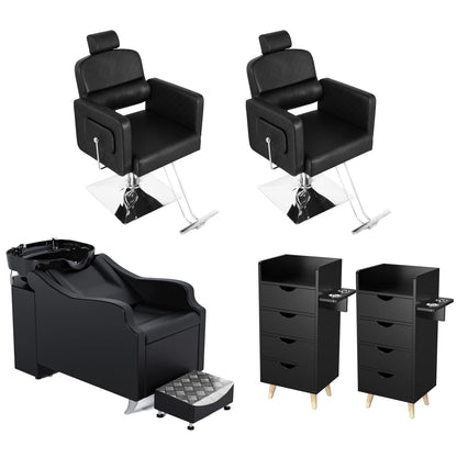 OmySalon 2 Operator Classic Salon Package Black - SP1-2B