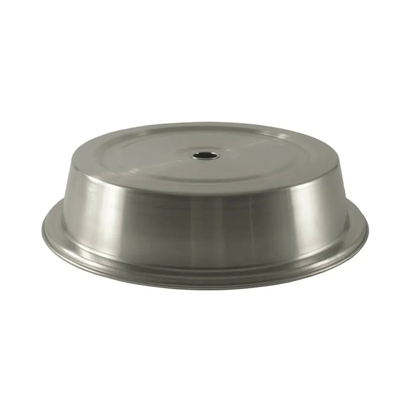 CAC China Plate Cover SS 12 5/8" Case of 12 Pcs - SPCO-1021