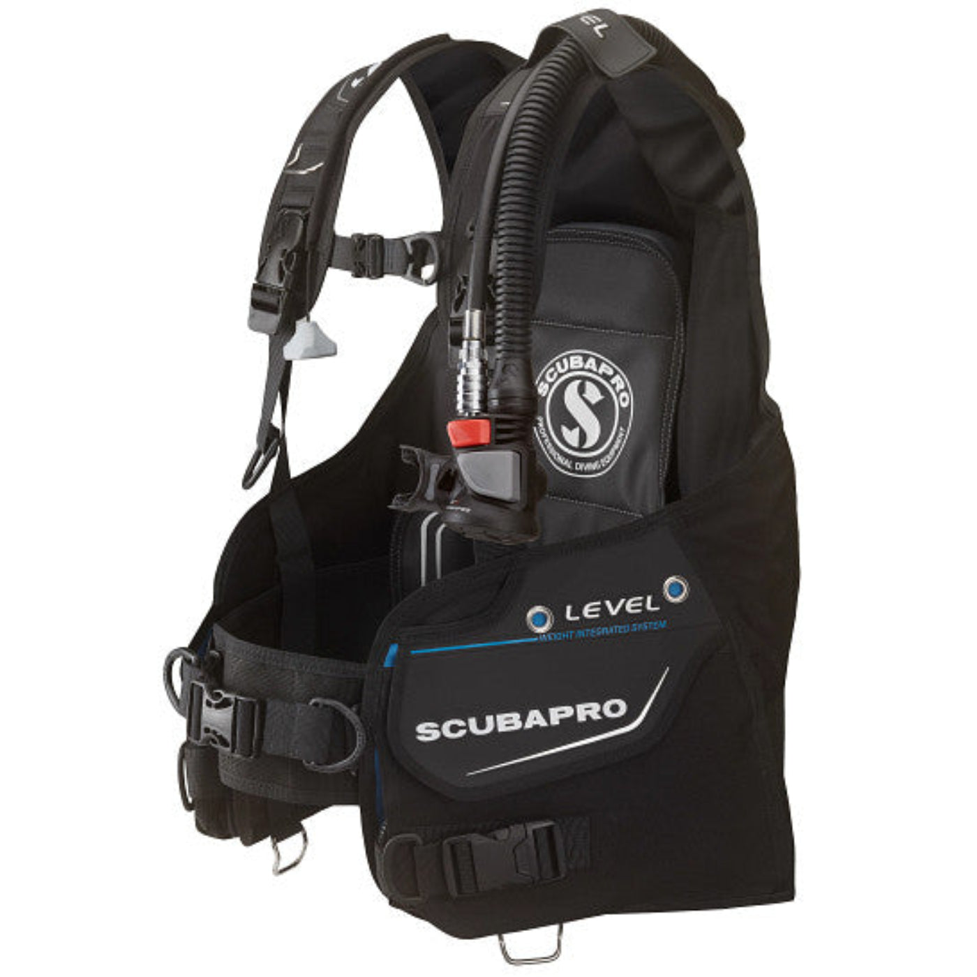 Scubapro Level Quick Cinch BC/BCD with AIR2 Inflator (2022) - BCD388 01-XS