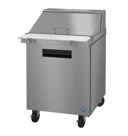 Hoshizaki SR27B-12M | 27" Wide 1 Door Mega Top Sandwich Prep Table - SR27B-12M