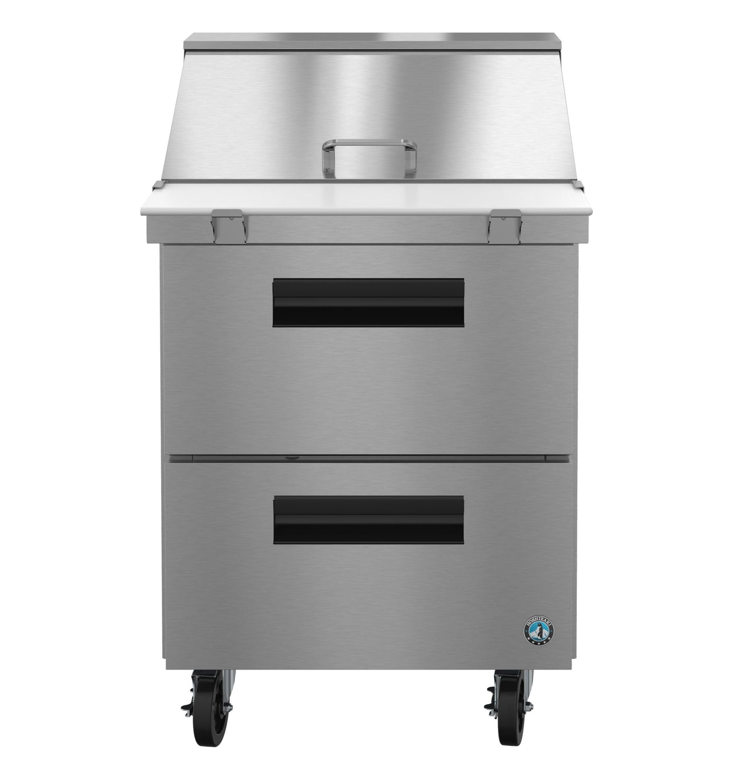Hoshizaki SR27B-12MD2 | 27" Wide 2 Drawer Mega Top Sandwich Prep Table - SR27B-12MD2