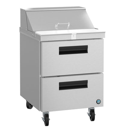 Hoshizaki SR27B-8D2 | 27" Wide 2 Drawer Sandwich Prep Table - SR27B-8D2