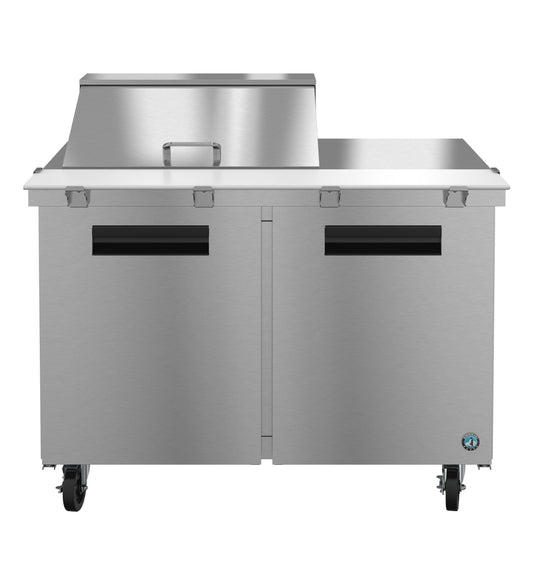 Hoshizaki48" Wide 2 Door Mega Top Sandwich Prep Table - SR48B-12M