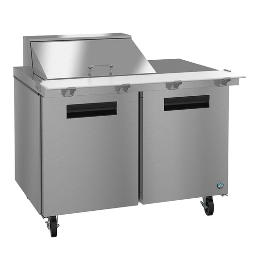 Hoshizaki48" Wide 2 Door Mega Top Sandwich Prep Table - SR48B-12M