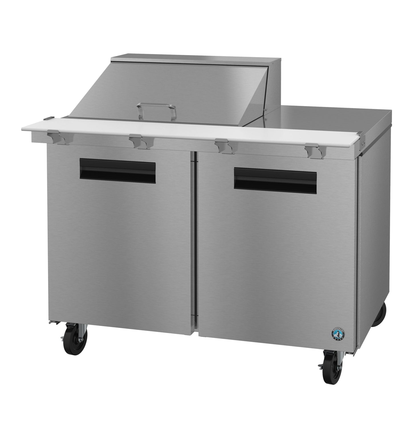 Hoshizaki48" Wide 2 Door Mega Top Sandwich Prep Table - SR48B-12M