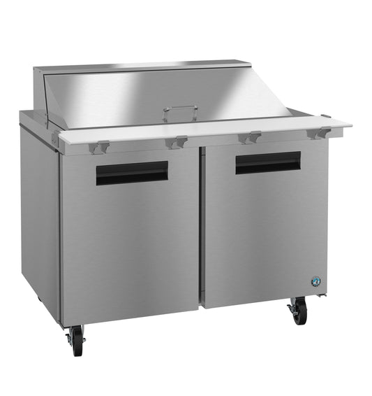 Hoshizaki 48" Wide 2 Door Mega Top Sandwich Prep Table - SR48B-18M