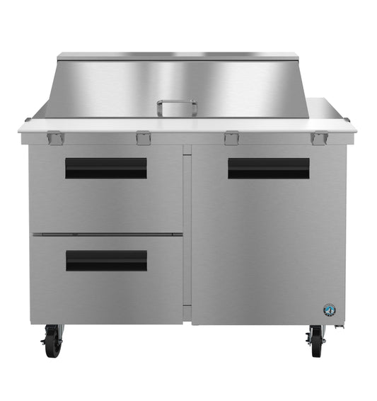 Hoshizaki SR48B-18MD2 | 48" Wide 2 Drawer Mega Top Sandwich Prep Table - SR48B-18MD2