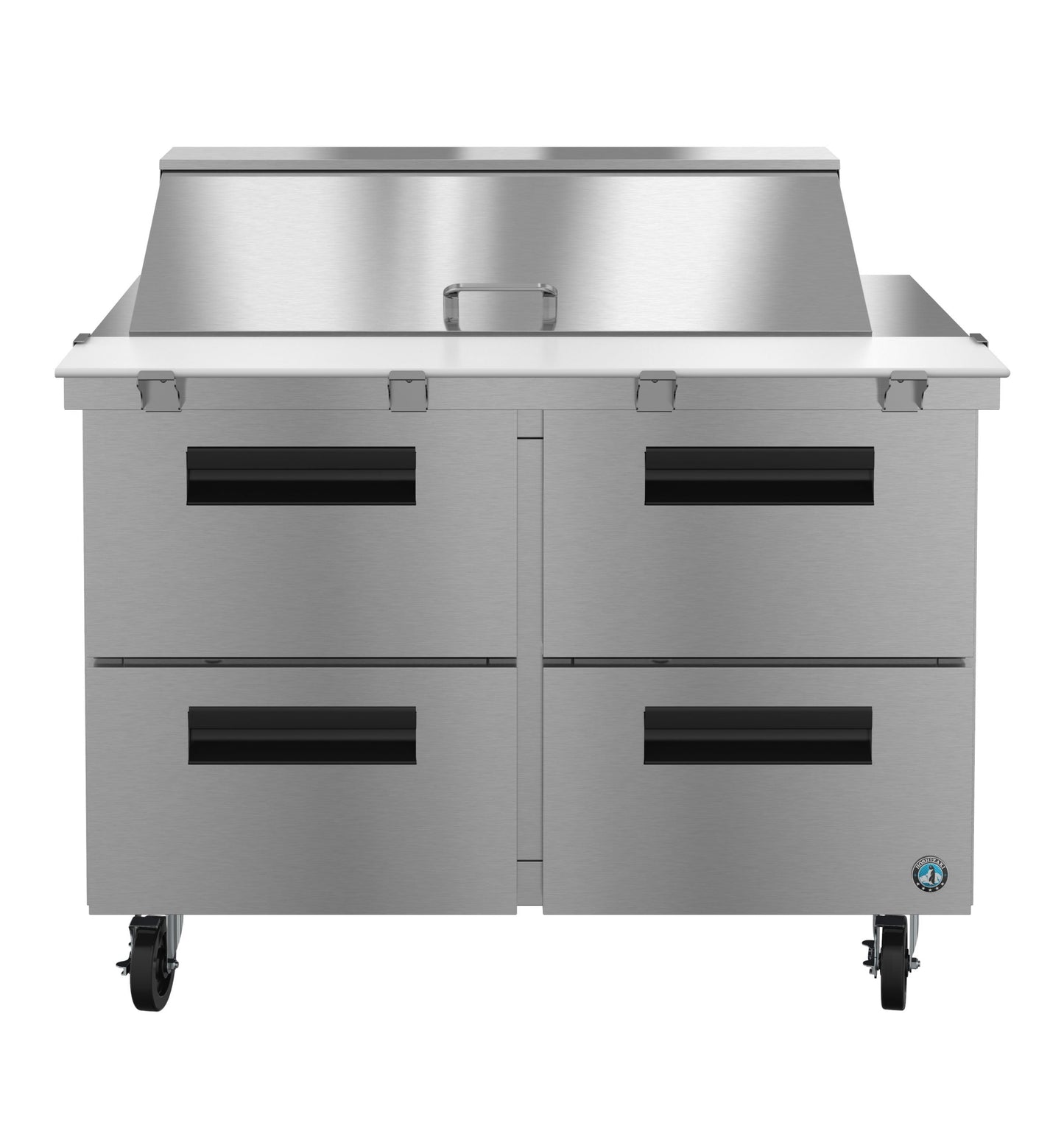 Hoshizaki SR48B-18MD4 | 48" Wide 4 Drawer Mega Top Sandwich Prep Table - SR48B-18MD4