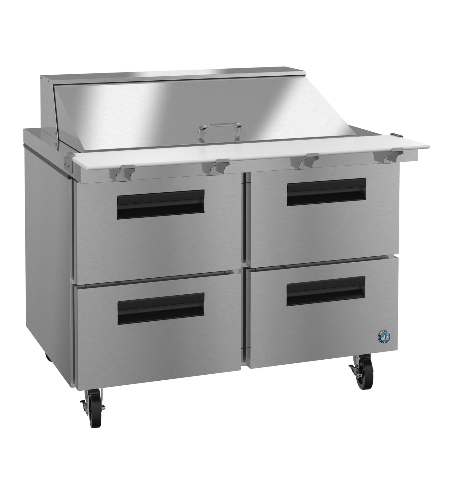 Hoshizaki SR48B-18MD4 | 48" Wide 4 Drawer Mega Top Sandwich Prep Table - SR48B-18MD4