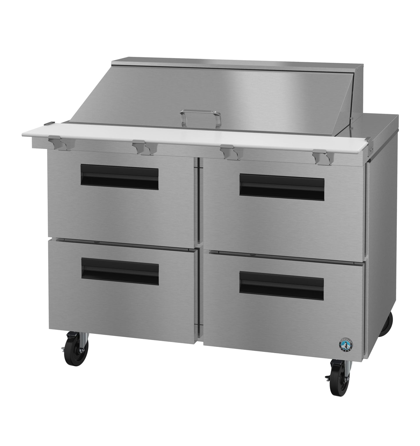 Hoshizaki SR48B-18MD4 | 48" Wide 4 Drawer Mega Top Sandwich Prep Table - SR48B-18MD4