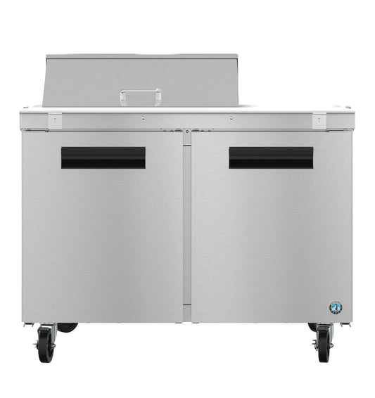 Hoshizaki 48" Wide 2 Door Sandwich Prep Table - SR48B-8