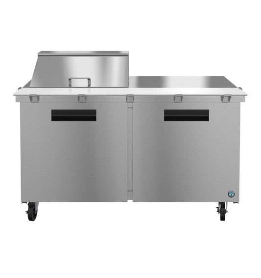Hoshizaki 60" Wide 2 Door Mega Top Sandwich Prep Table - SR60B-12M