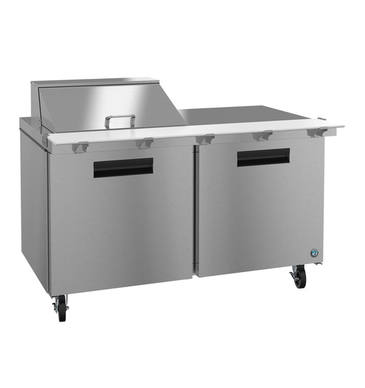 Hoshizaki 60" Wide 2 Door Mega Top Sandwich Prep Table - SR60B-12M