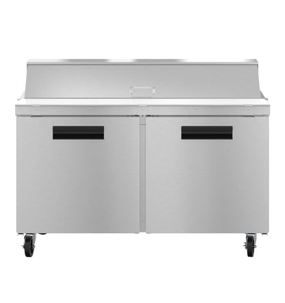 Hoshizaki 60" Wide 2 Door Sandwich Prep Table - SR60B-16