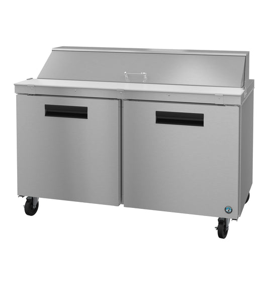 Hoshizaki 60" Wide 2 Door Sandwich Prep Table - SR60B-16