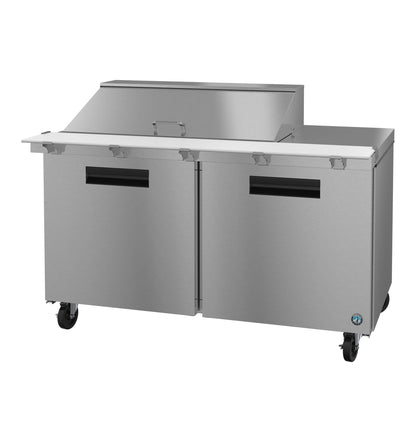 Hoshizaki SR60B-18M | 60" Wide 2 Door Mega Top Sandwich Prep Table - SR60B-18M