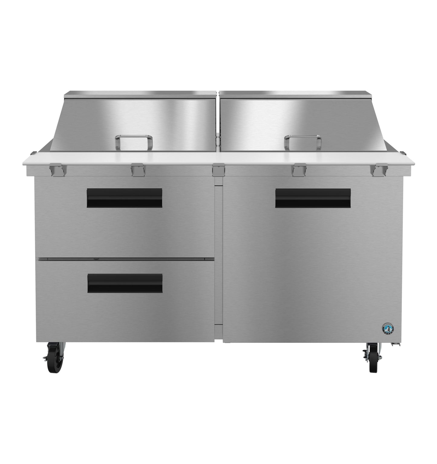 Hoshizaki 60" Wide 2 Drawer Mega Top Sandwich Prep Table - SR60B-24MD2