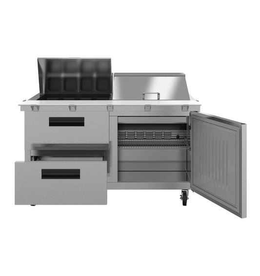 Hoshizaki 60" Wide 2 Drawer Mega Top Sandwich Prep Table - SR60B-24MD2