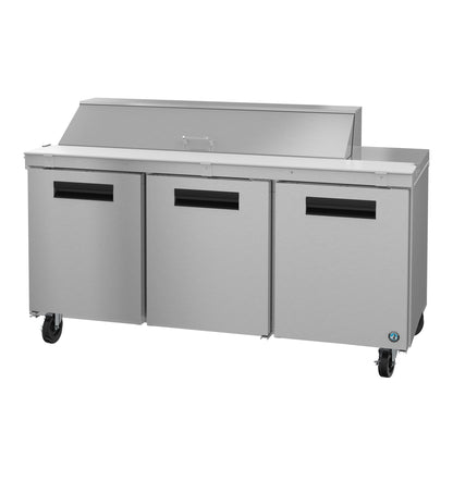 Hoshizaki SR72B-16 | 72" Wide 3 Door Sandwich Prep Table - SR72B-16