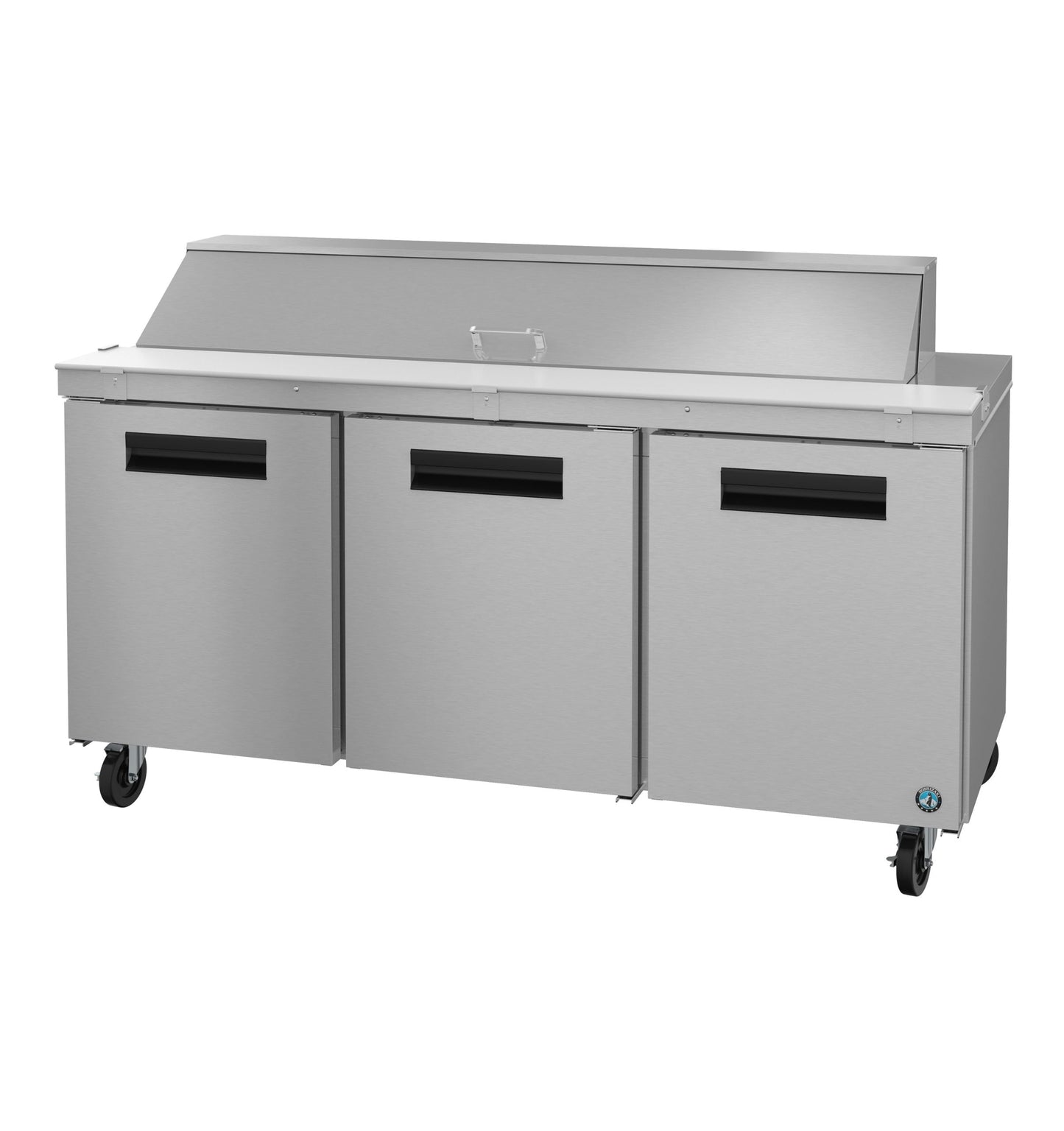 Hoshizaki 72" Wide 3 Door Sandwich Prep Table - SR72B-18