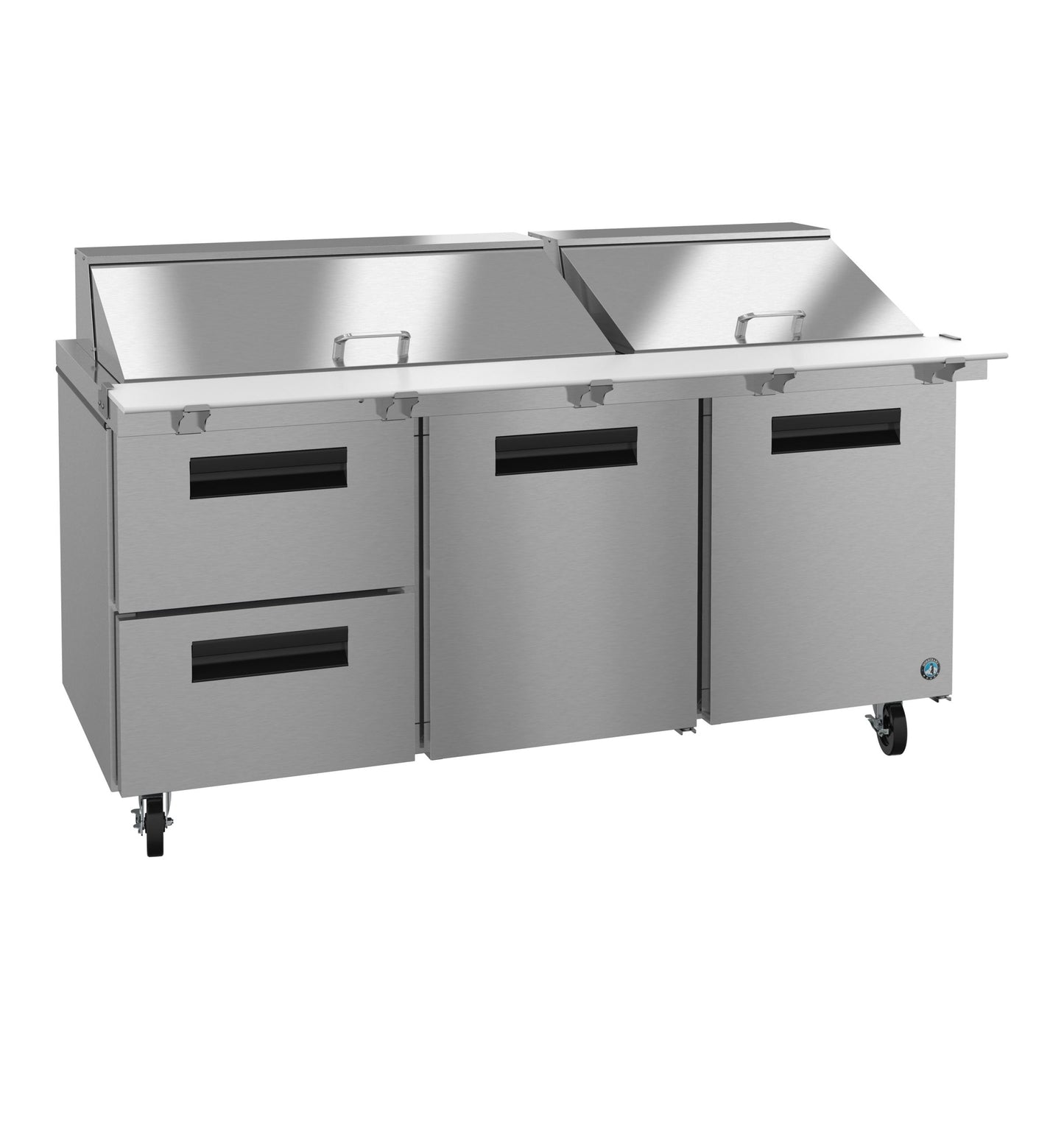 Hoshizaki SR72B-30MD2 | 72" Wide 2 Drawer Mega Top Sandwich Prep Table - SR72B-30MD2