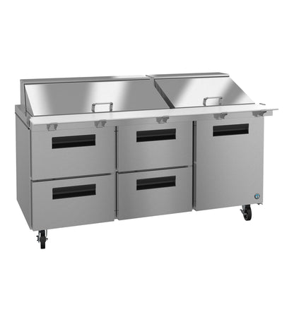 Hoshizaki SR72B-30MD4 | 72" Wide 4 Drawer Mega Top Sandwich Prep Table - SR72B-30MD4