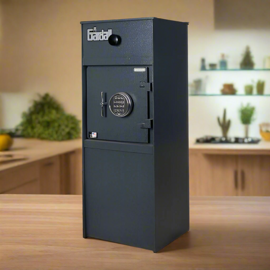 Gardall Rotary Chamber Heavy Duty Single Door Depository Safe - RC1237SD