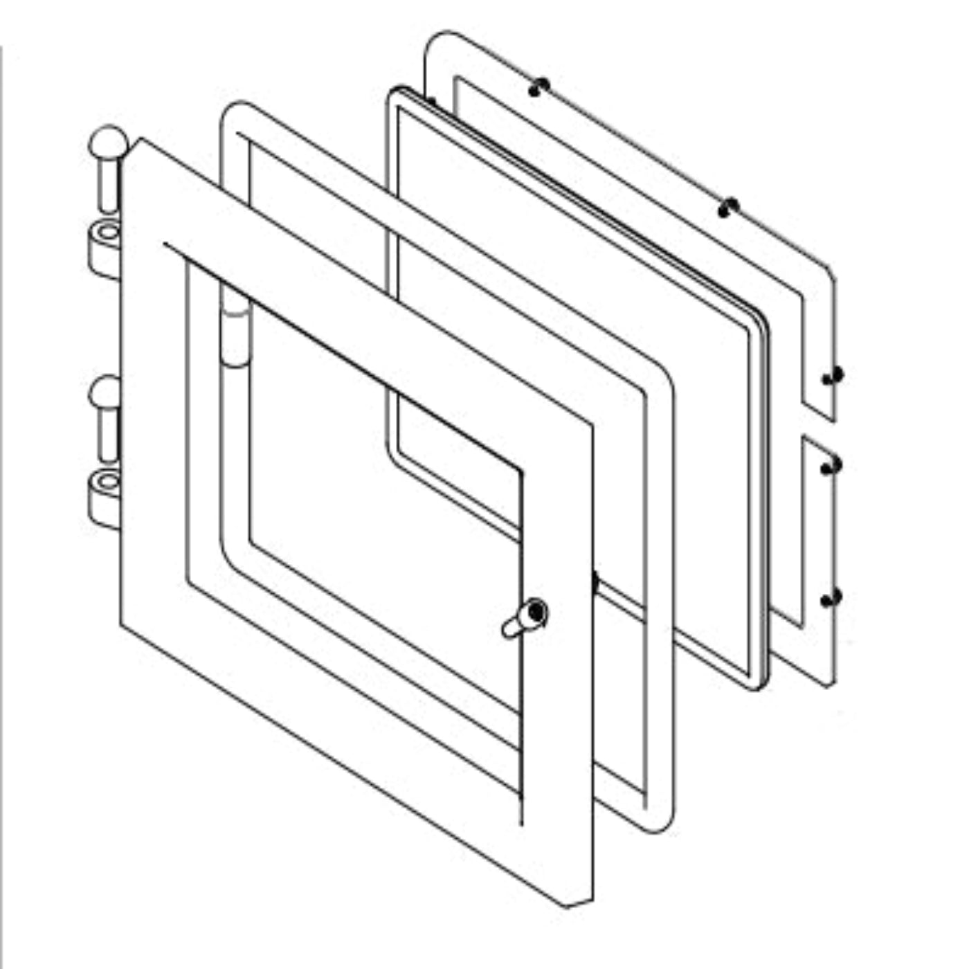 Forge & FlameDOOR ASSEMBLY - SRV7037-061