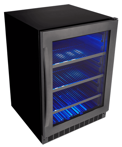 Danby - Silhouette Select Beverage Center, 138 Beverage Cans, 6 bottle WineBeverage Center - SSBC056D3B-S