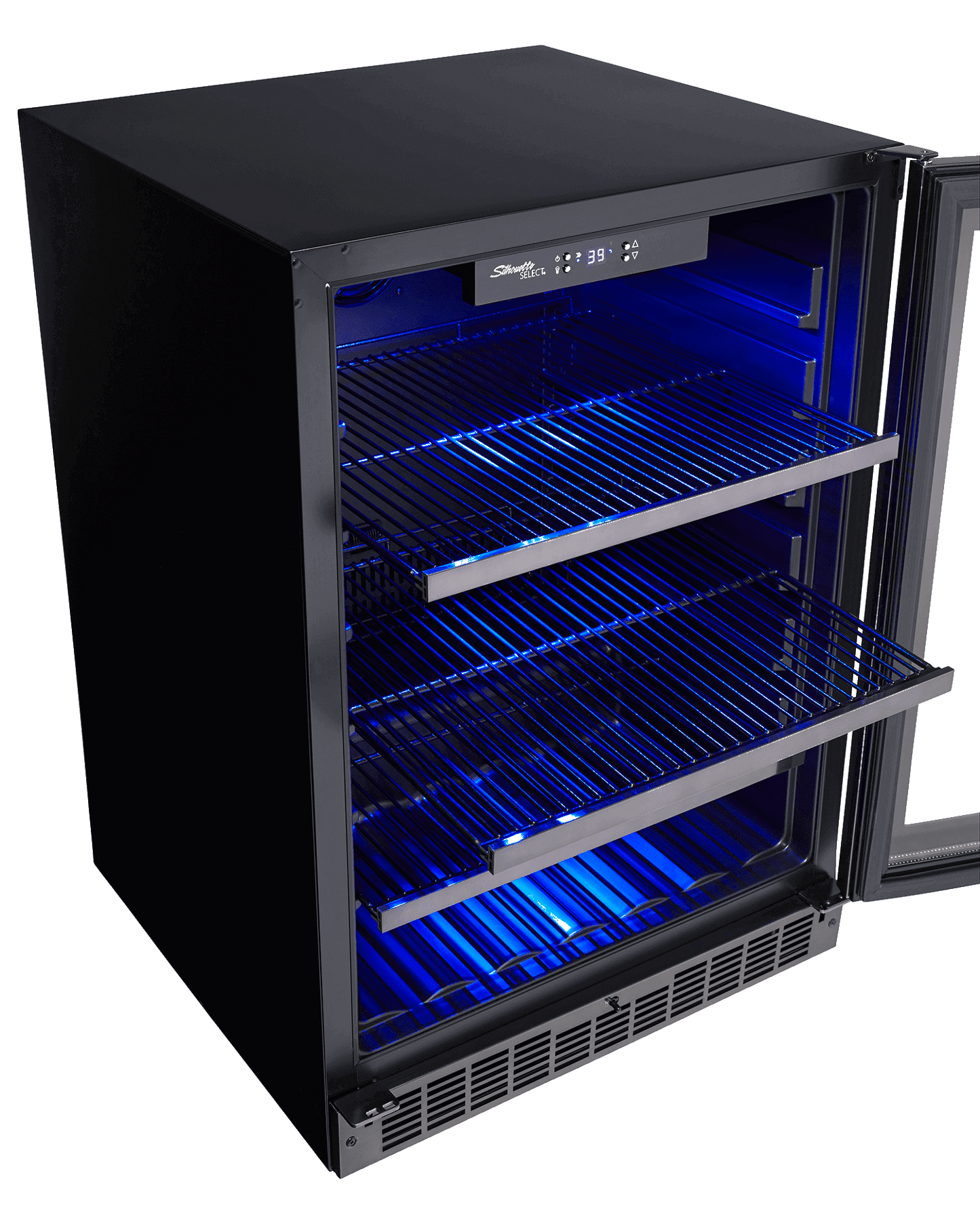 Danby - Silhouette Select Beverage Center, 138 Beverage Cans, 6 bottle WineBeverage Center - SSBC056D3B-S