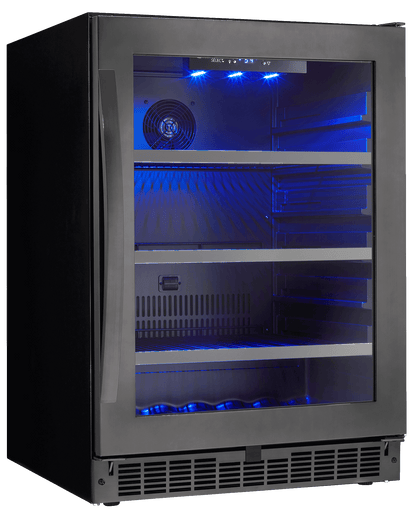 Danby - Silhouette Select Beverage Center, 138 Beverage Cans, 6 bottle WineBeverage Center - SSBC056D3B-S