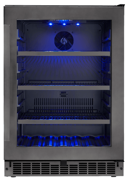 Danby - Silhouette Select Beverage Center, 138 Beverage Cans, 6 bottle WineBeverage Center - SSBC056D3B-S