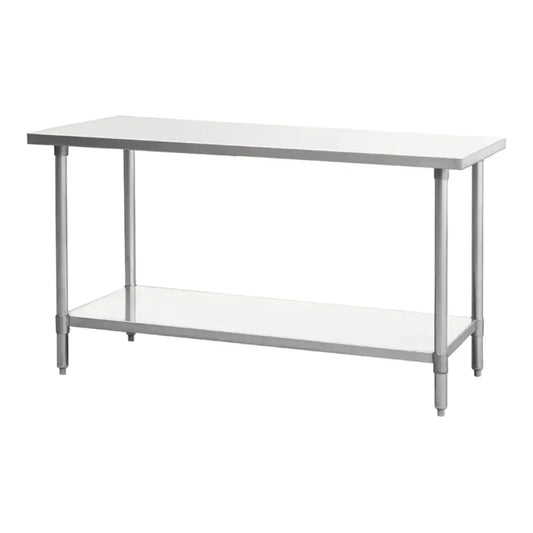 Atosa SSTW-2460 60" Stainless Steel Work Table with Undershelf 18 Gauge - SSTW-2460