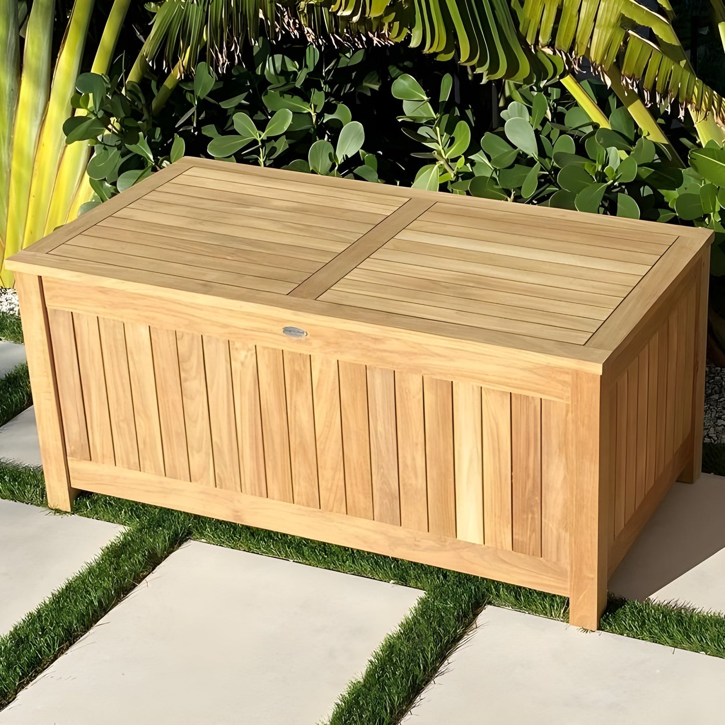 Royal Teak Collection Teak Storage Box - STBXXL