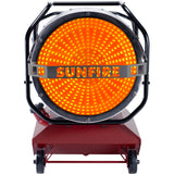 SUNFIRE SF80 Portable Radiant Heater, Dual Fuel Radiator, Max Heat Output 80,000 BTU/Hr - SF80