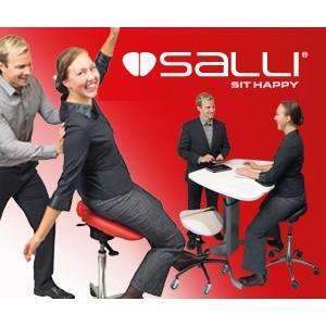 Salli Stainless Ergonomic Saddle Chair or Stool - SALI-STACHA1