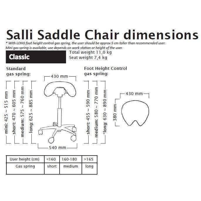 CLEARANCE Salli Classic Ergonomic Saddle Chair or Stool Royal Blue/Light Gray - : SS-CL-SS-MU