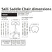 Salli All-Round Classic Ergonomic Saddle Chair - SAL-CLA01