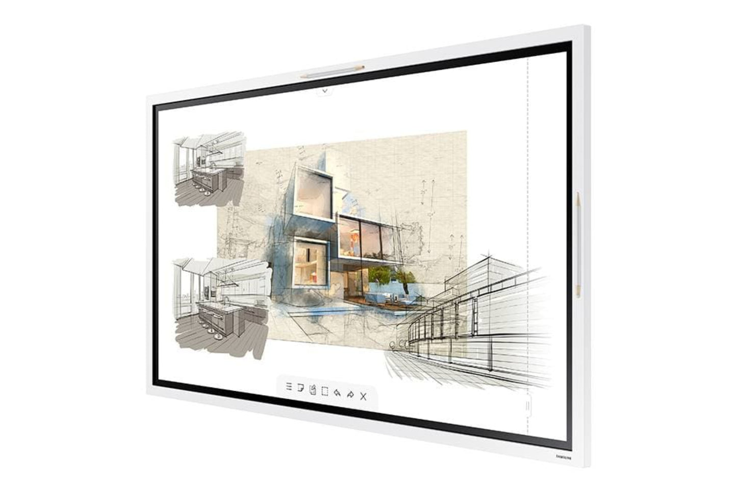Samsung Flip 2 - 55" Diagonal Class WMR Series LED Display Interactive Digital Signage - WM55R