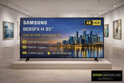Samsung Series 85" UHD 4K HDR Commercial Display - Buy Online | Authorized Dealer - BE85FXH