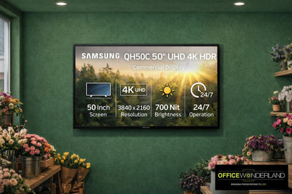 Samsung QH50C 50" 4K UHD Commercial Monitor - QH50C