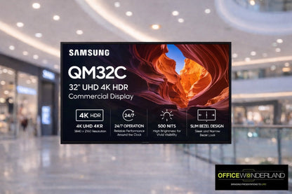 Samsung Full HD Commercial Monitor - Buy Online | Authorized Dealer - QM32C